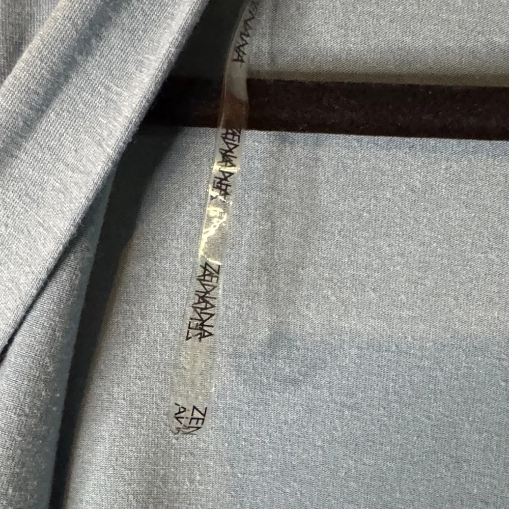 Zenana Outfitters Light Blue Open Front Cardigan - Picture 3 of 6